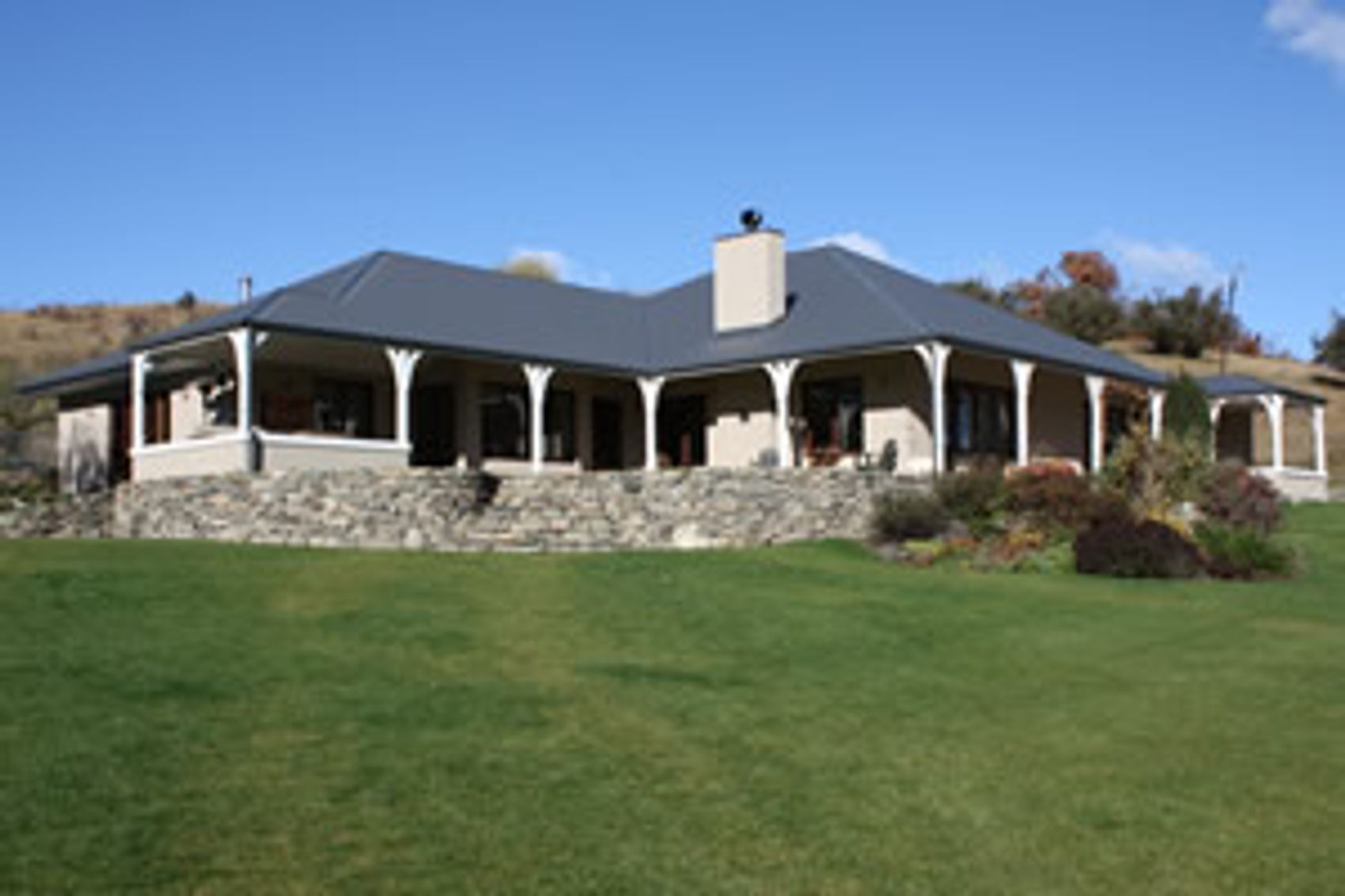The homestead exterior
